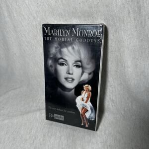 Biography: Marilyn Monroe - Mortal Goddess (VHS, 1995) SEALED Fox entertainment